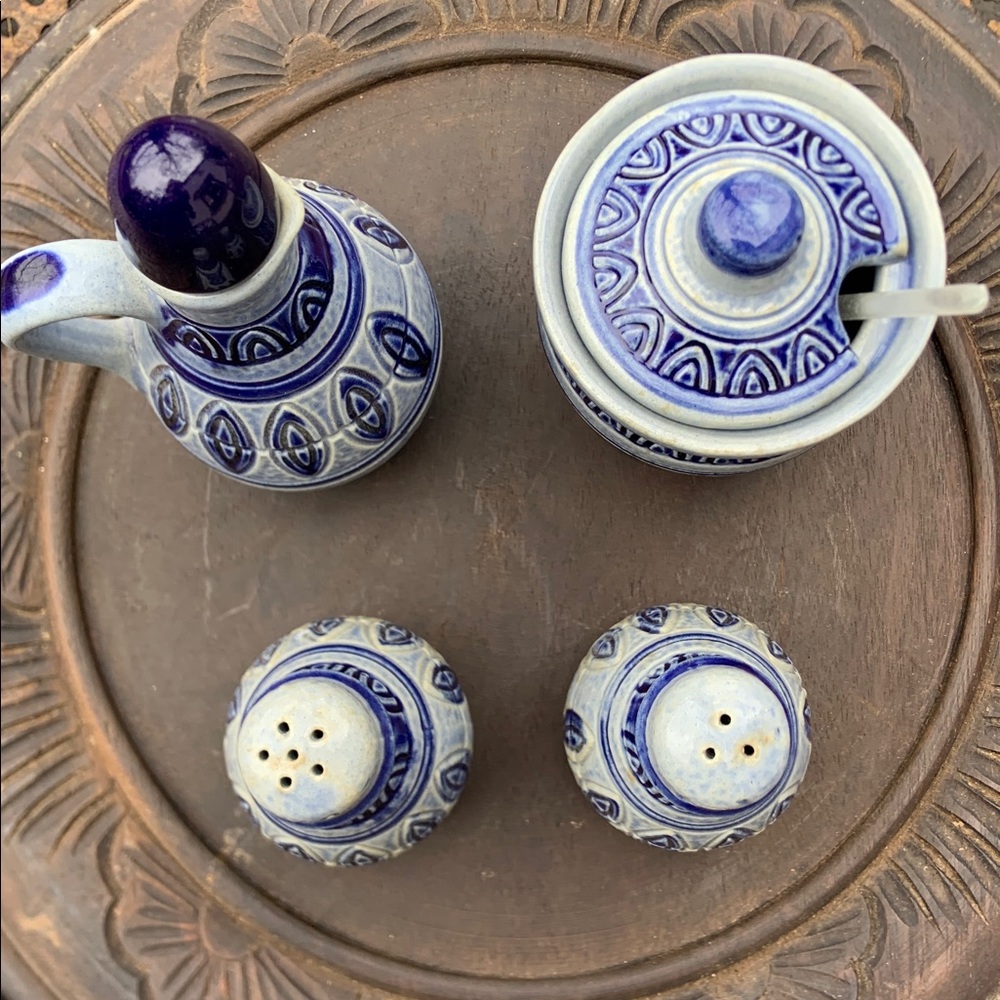 Vtg MR Marzi Remy Condiment Set - Picture 4 of 11